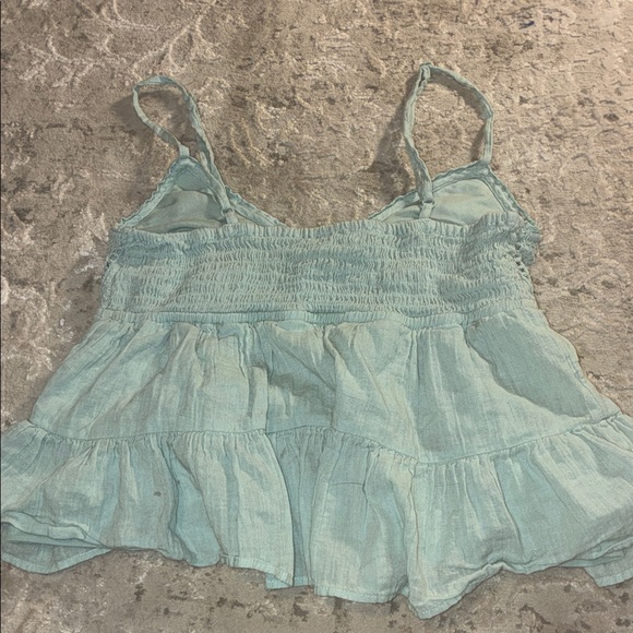 Aeropostale Lace Trimmed Camisole - Light Green - Picture 3 of 3
